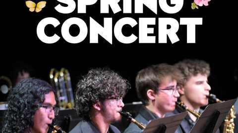 Gulf Coast Symphony Graphic for 'Spring Concert'