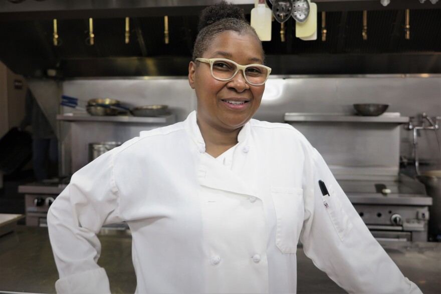 Prep Cook Tammy Freeman said, “Food has always been my source for me to make people happy, so it’s kind of like my love language.”