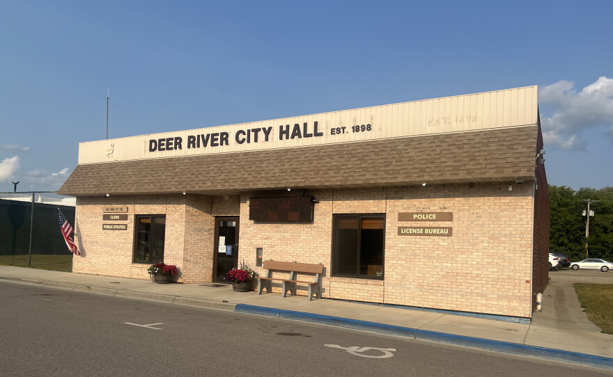 Deer River City Hall is the polling place for voters in the city on Primary Election Day, Aug. 11, 2026.
