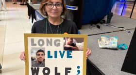 Jessie Edmond holds a photo of her son, Julian “Wolf” Rivera, who died at 27 in 2019 in Middletown, N.Y. Suicide has increased for Gen Z adults ages18-27 since 2014, when the millennials were in early adulthood, with most of the increase among Black and Hispanic men.