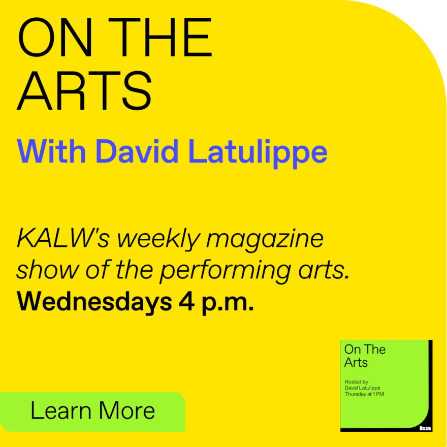 On the Arts with David Latulippe. KALW's weekly magazine show of the performing arts. Wednesdays 4 p.m. Learn more. 