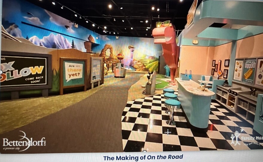 The new "On the Road" permanent opened last year at The Family Museum.