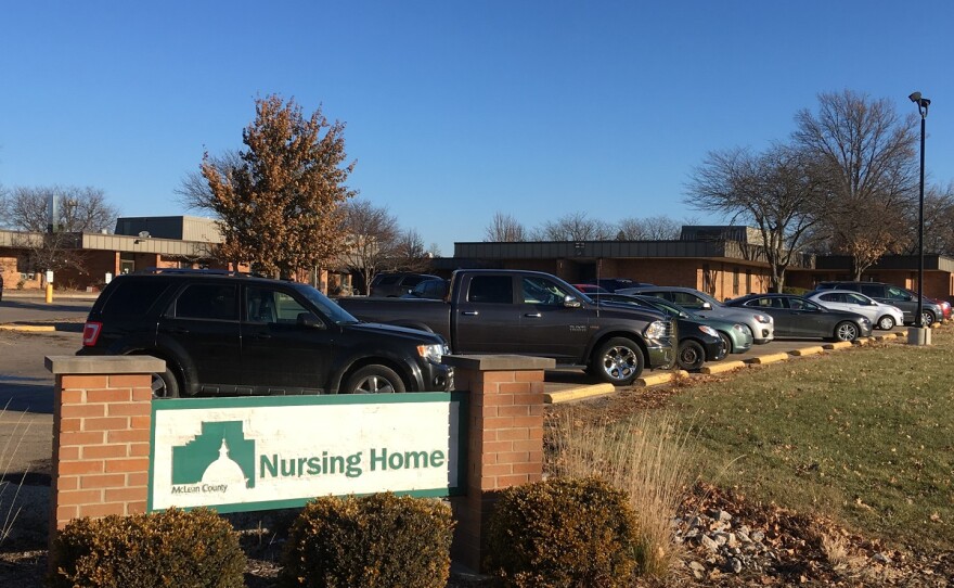 McLean County Nursing Home sign