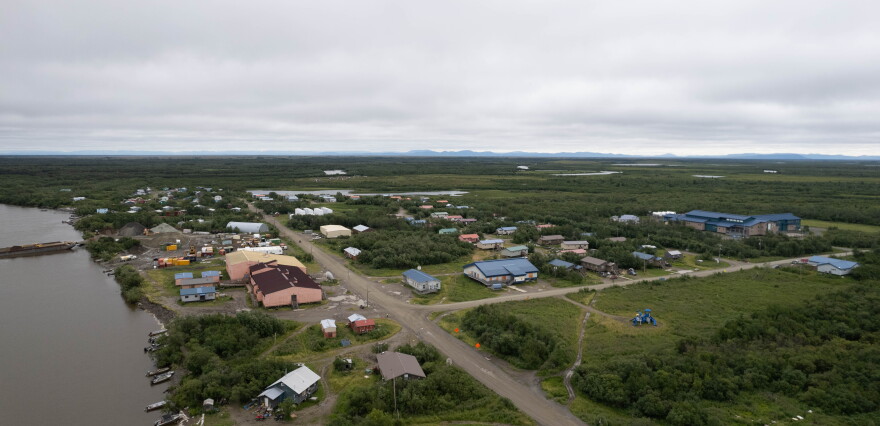 Kwethluk, a village of about 900, in 2024.