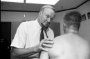 IU Athletics physician Dr. Brad Bomba, taken Oct. 5, 1993.