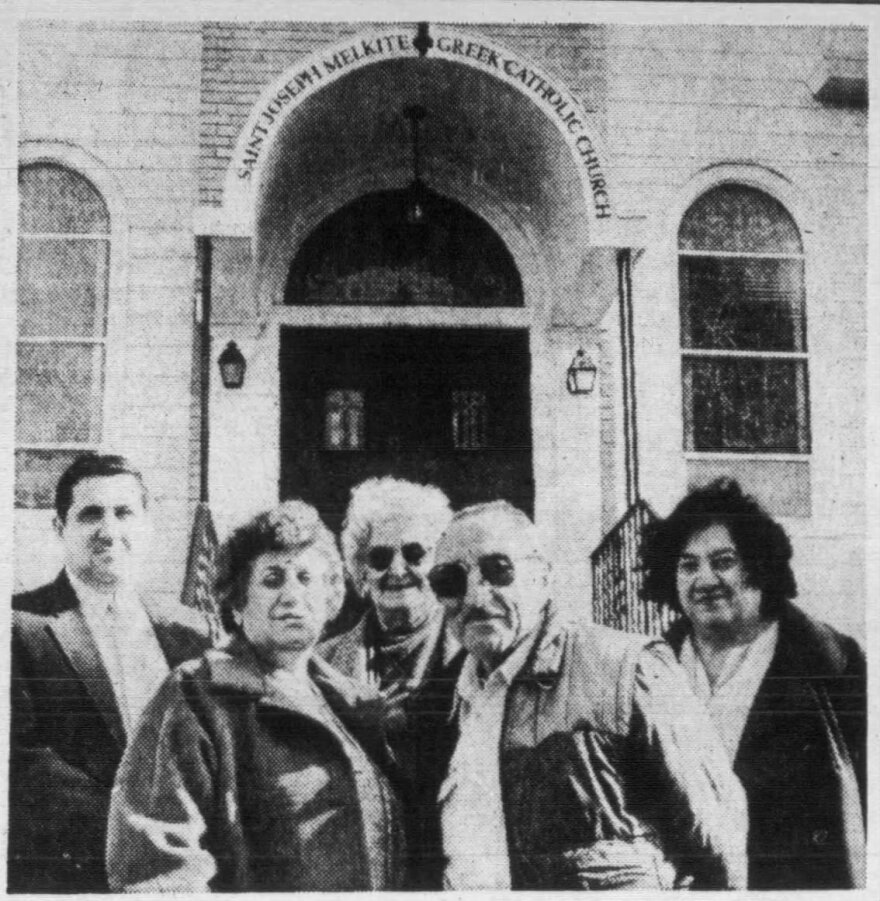 Dorothy Abda, front left, and Catherine Bolus, front right, in the late 1980s.