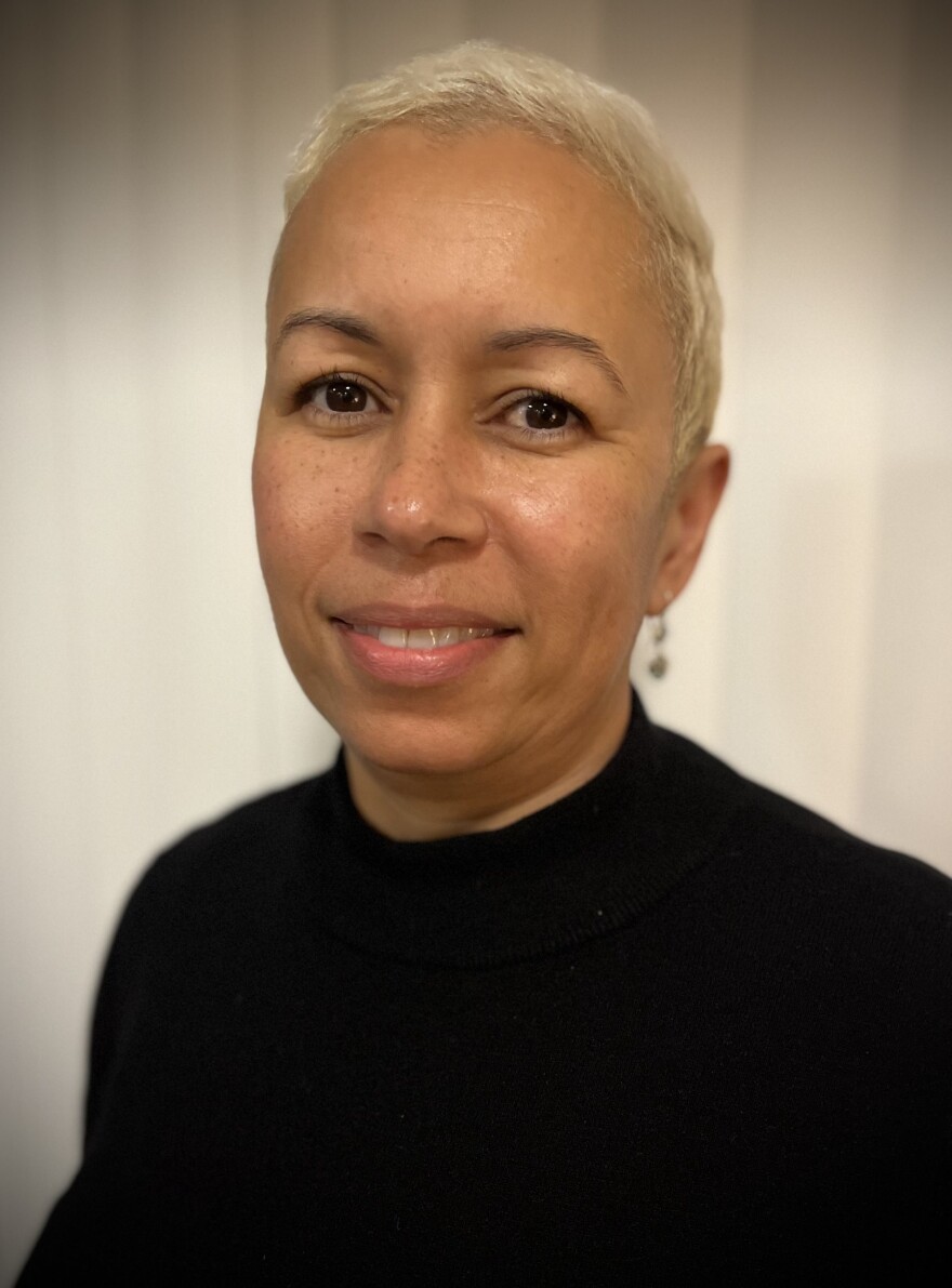 Interfaith Hospitality Network at Alpha House Executive Director Shonagh Taruza.