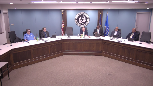 The Van Buren Township Board of Trustees meets on December 16, 2025.