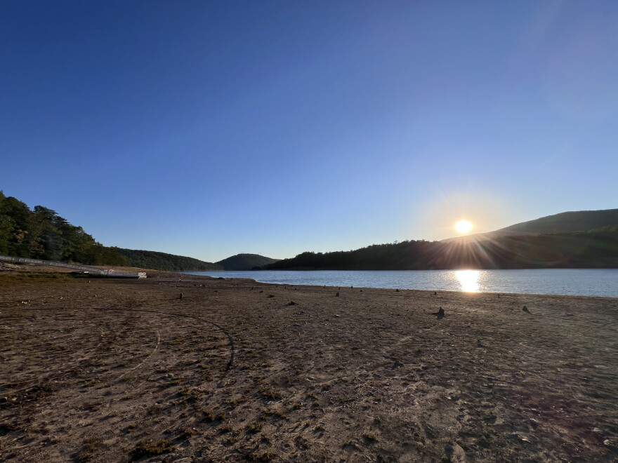 Carvins Cove is one of the primary drinking water sources for the Roanoke region.