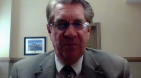Terre Haute Mayor Duke Bennett on the Zoom interview Tuesday morning.