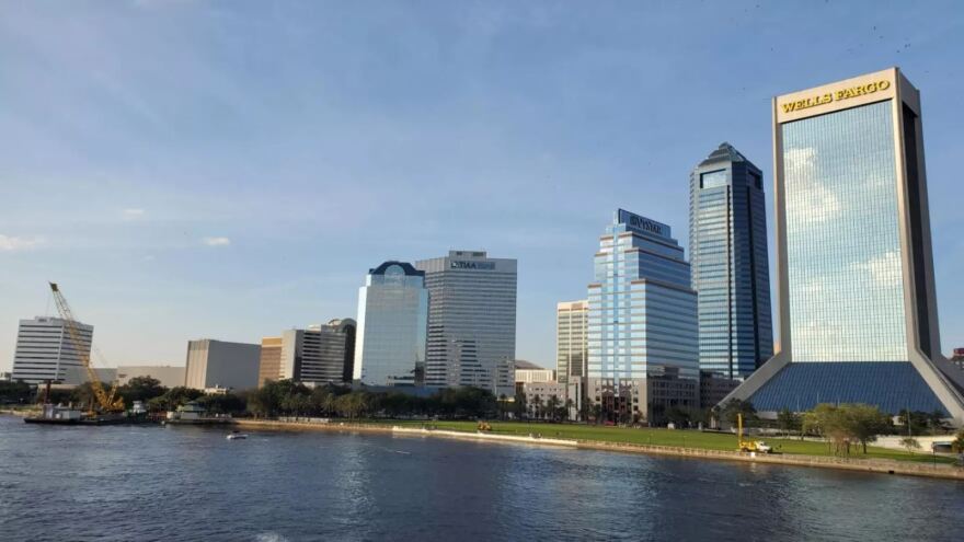 Downtown Jacksonville riverfront