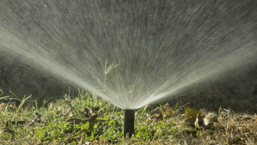 grass sprinkler hero