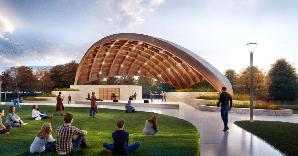 Bandshell foundation requires boring deeper to find suitable soils
