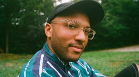 A portrait of Oakland-based artist, Space Ghost.