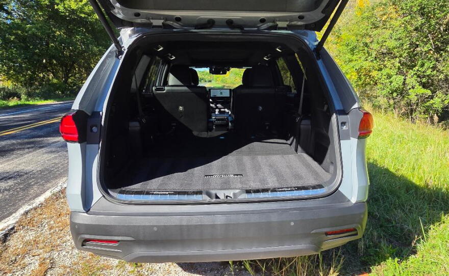 2026 Toyota Grand Highlander Nightshade Hybrid row three down