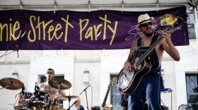 Performance at the Townie Street Party.