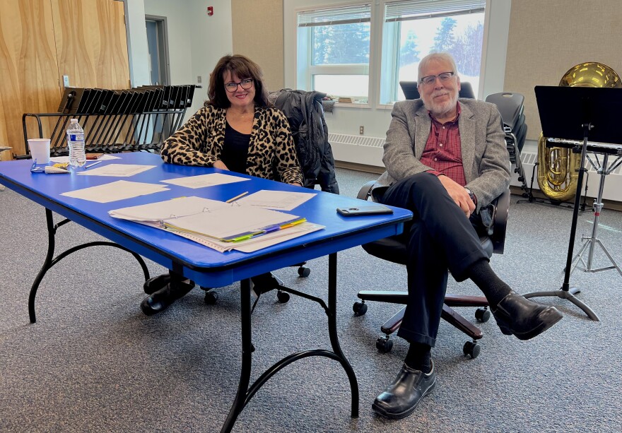 Jeannie Pederson-Smith of Kodiak, AK and Tracey Gibbens of Duluth, MN are adjudicators for this weekend's regional ASAA music festival.