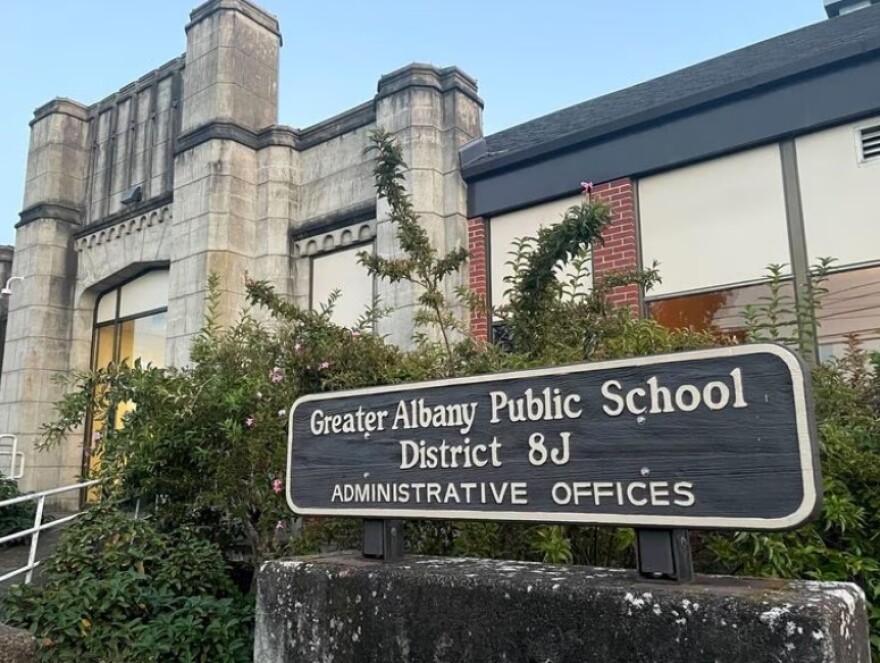 Greater Albany Public Schools board members convened a public meeting on Monday, Oct. 9, 2023, in Albany, Ore.