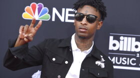 FILE - In this Sunday, May 20, 2018, file photo, 21 Savage arrives at the Billboard Music Awards at the MGM Grand Garden Arena in Las Vegas. It was a shock for fans when 21 Savage was taken into custody Sunday, Feb. 3, 2019, by U.S. immigration agents in Georgia. It was an even bigger shock to learn he had been an immigrant in the first place. (Photo by Jordan Strauss/Invision/AP, File)