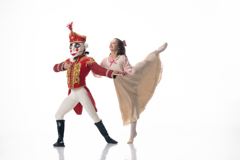 Clara and the Nutcracker. 