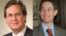 Dewey Bartlett and Council Attorney Drew Rees