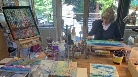 Pam Haunschild in her studio.