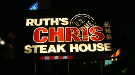 One of multiple Ruth's Chris locations in Taiwan.