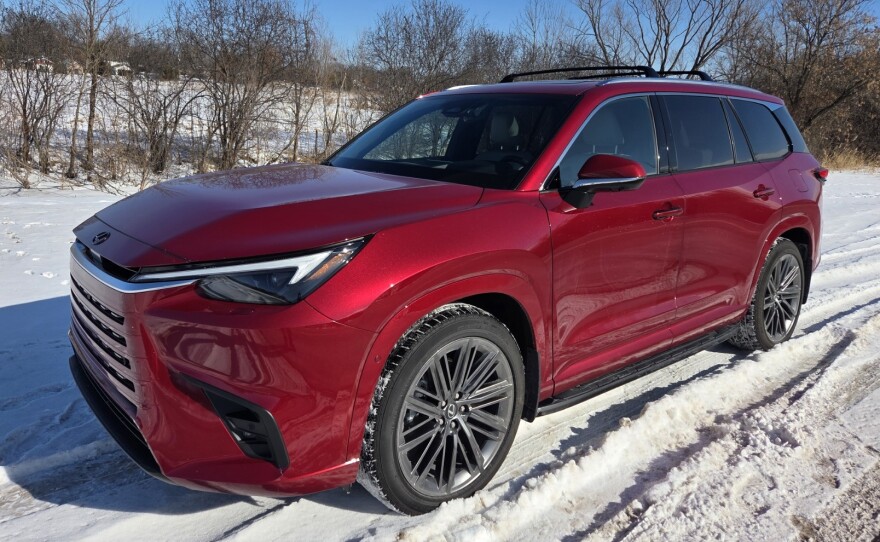 2026 Lexus TX 350 AWD left front