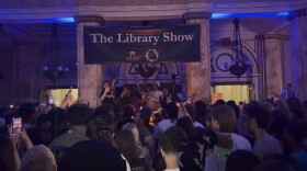 Hundreds of people showed up for The Library Show at the Central Library in Milwaukee to celebrate music & to sign up for a library card in honor of National Library Card Sign-Up Month.
