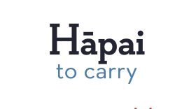 Our Hawaiian word for today, hāpai, is one most people in Hawaiʻi already know and use, even in English conversation. It means to carry and is most often used to describe a woman who is expecting a baby. It also means “to lift, raise, hoist, hold up, or support.”