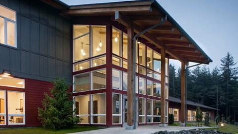 The Oregon Coast Community Action building in Coos Bay.