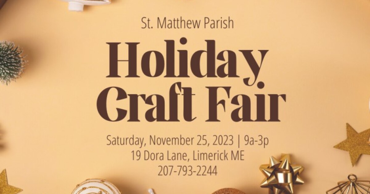 Holiday Craft Fair Maine Public