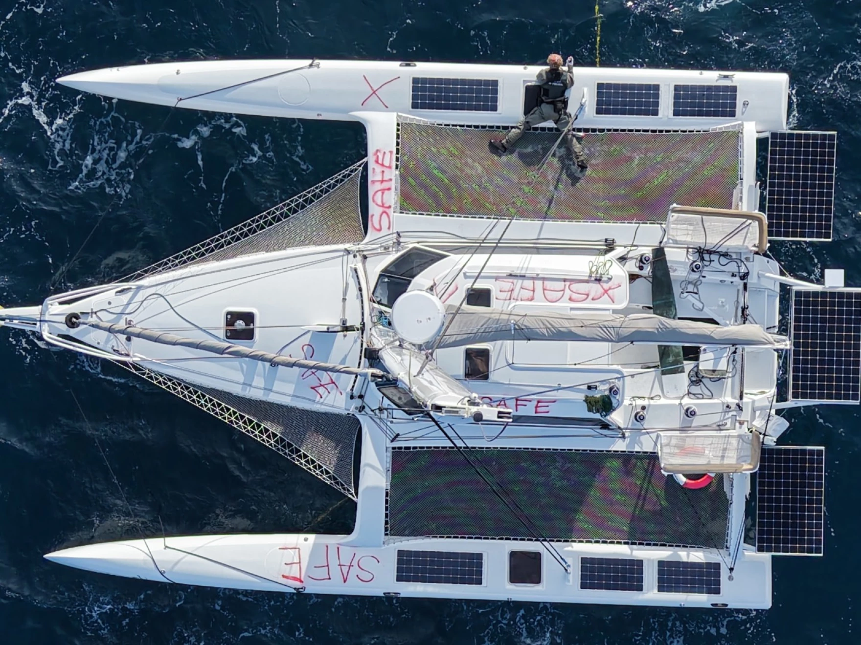 Multinational Coast Guard effort rescues Canadian sailboat crew 950 miles southwest of Adak