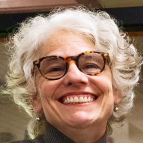 Chapter 510 co-founder and poet Janet Heller