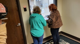 Organizers turn in petitions for an initiated ordinance for limits on data centers in Mandan