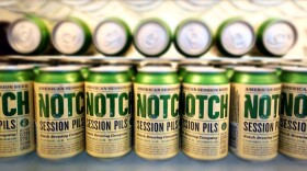 Chris Lohring founded Notch Brewing in 2010. The company's lineup includes a Czech pilsner, a Belgian saison and an India pale ale. All of the brews are session beers — meaning their alcohol by volume, or A.B.V., is less than 5 percent.