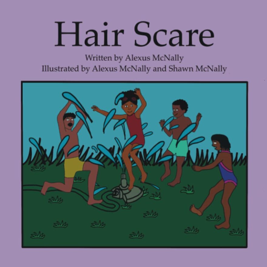 Cover of author Alexus McNally's favorite book in the collection, "Hair Scare"