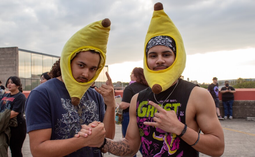 Zachary Olivares and Nico Quiñones were looking for a show to go to on Saturday night and ran across the event's promotion on social media.