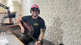 Santa Cruz Rocker James Durbin in KAZU's Studio B