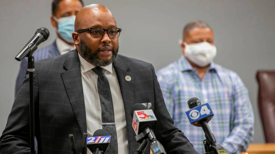 Mayor Robert Eastern III announced an overnight curfew in response to shootings in East St. Louis. He said the city will “try to meet all its financial responsibilities,” including pay raises for its police officers.