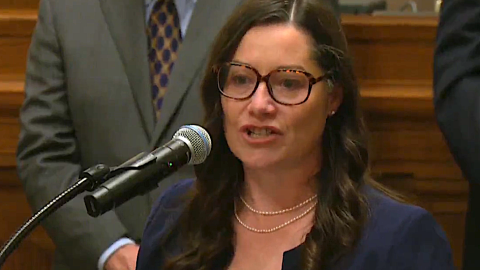 Colleen Melody, who grew up in Spokane, has been named Washington's newest state Supreme Court justice. She spoke today at a ceremony in Olympia announcing her appointment.