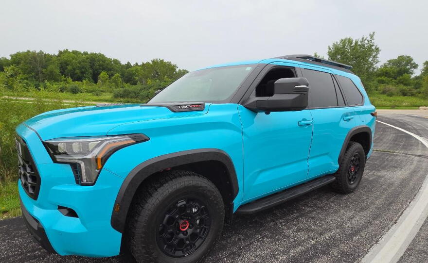 2026 Toyota Sequoia TRD Pro Hybrid profile