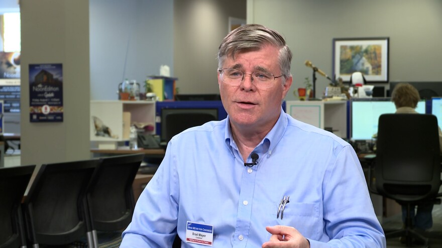 Democratic Primary candidate Brad Meyer