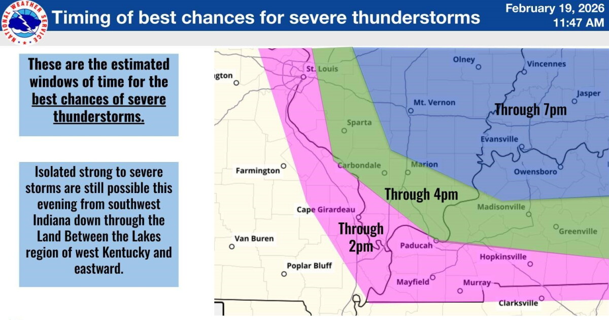 Tornado Watch in Effect Until 8 p.m. CST