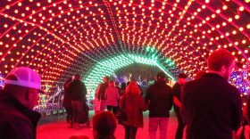 The 2021 Winter Light Fest features 50% more lights than last year.