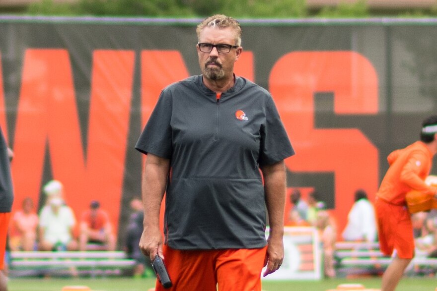 Defensive Coordinator Gregg Williams is the Browns' new interim coach