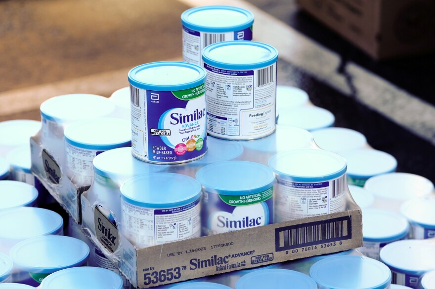 Similac powdered baby formula with an expiration date on or after April 1, 2022, and a code containing K8, SH or Z2 with the first digits of 22 through 37 are part of a voluntary recall by its manufacturer, Abbott Nutrition.