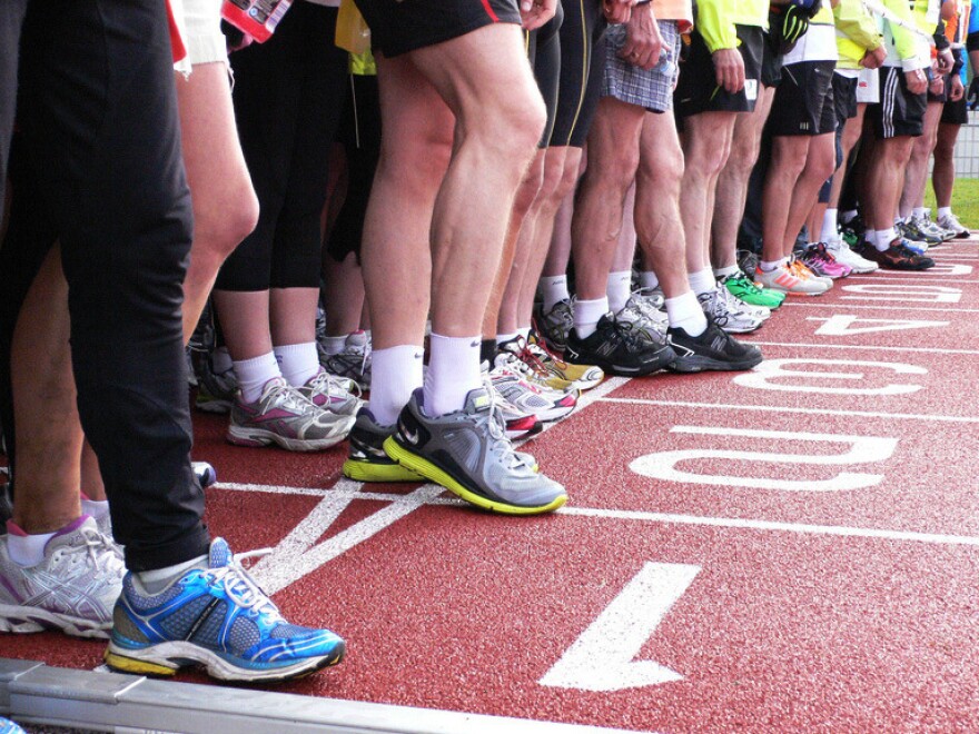 You don't need a starting line to avoid arthritis pain, researchers say. Just put on that pedometer when you get up in the morning.