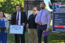 Jeff Ney, vice president of the Pennsylvania State Education Association, speaks about the potential consequences of eliminating federal education funding.