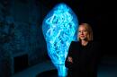 Jewel with "Heart of the Ocean" in "Matriclysm: An Archeology of Connections Lost." (Courtesy of Matthew Takes)